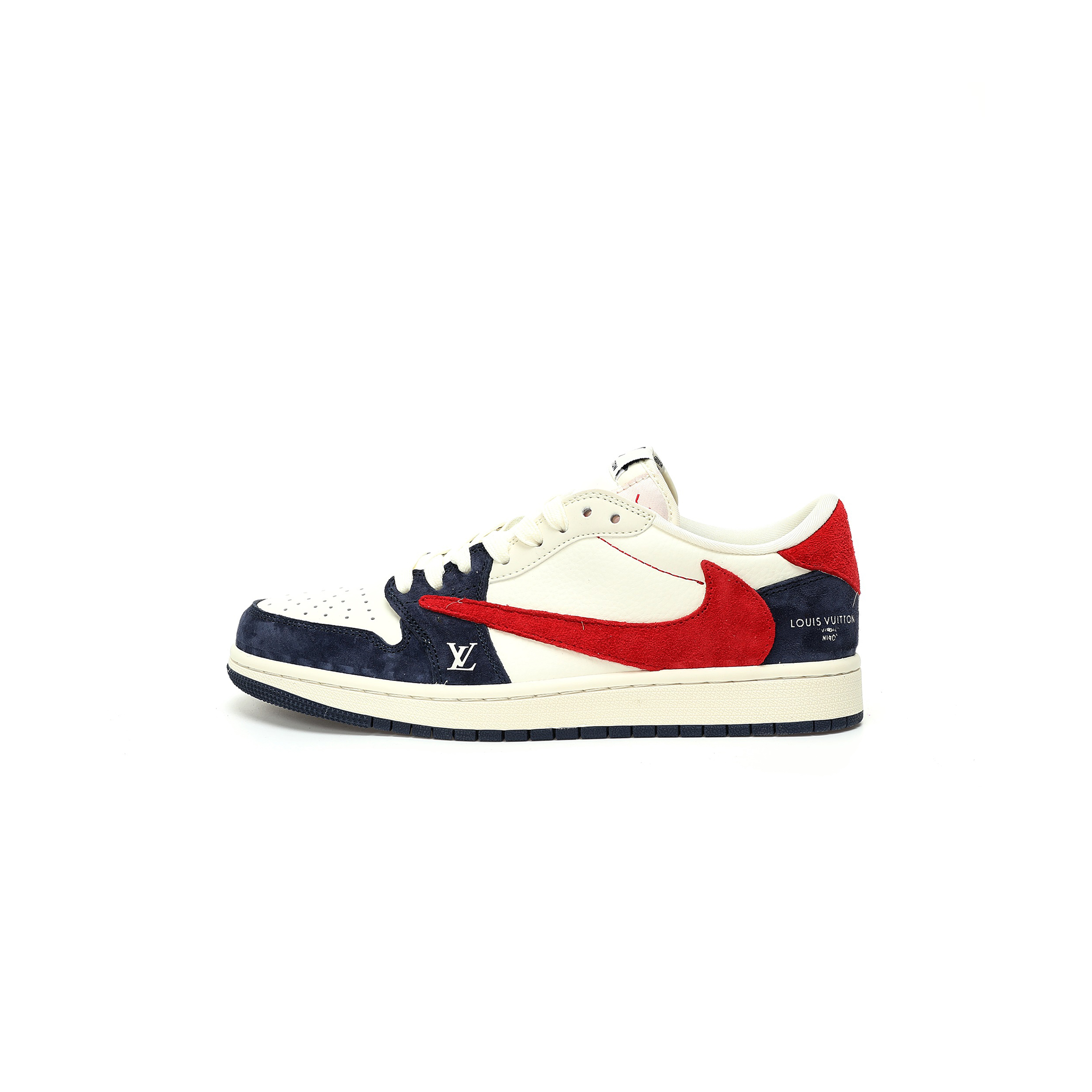 NIKE AIR JORDAN 1 LOW OG SP BEIGE NAVY RED LV YQ2088-670